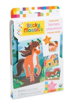 STICKY MOSAICS TROUSSE MOBILE CHEVAUX (MOSAIQUE)